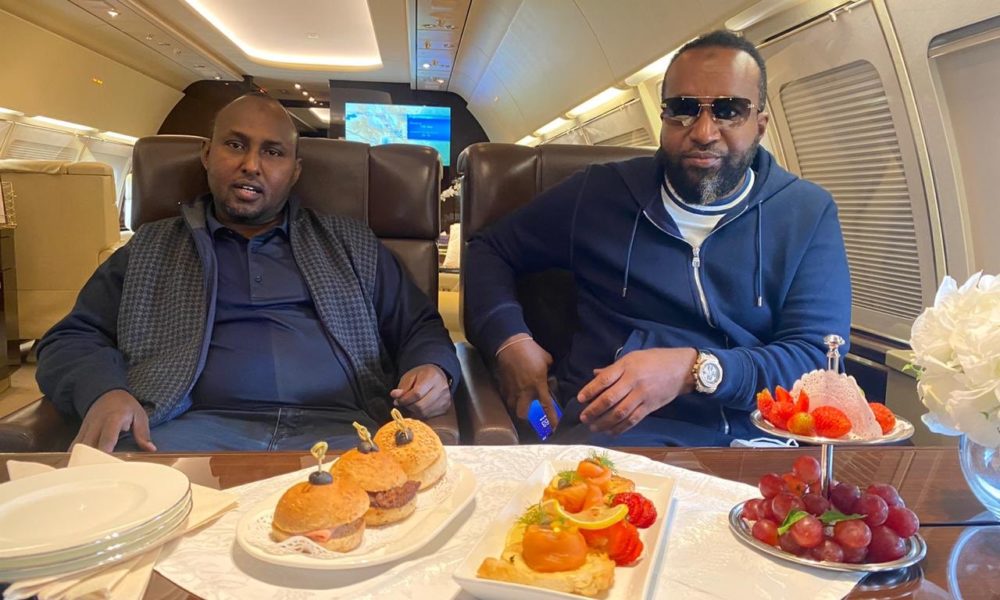PHOTOS: Governor Joho And Junet Charters A Private Plane To Visit Raila In Dubai