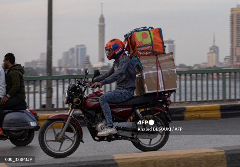 Food delivery drivers launch rare strike in UAE