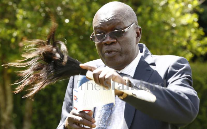 Rasanga returns from US after two-month absence