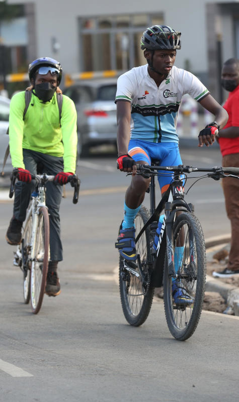 Riders picked for Africa Mountain Bike race : The standard Sports