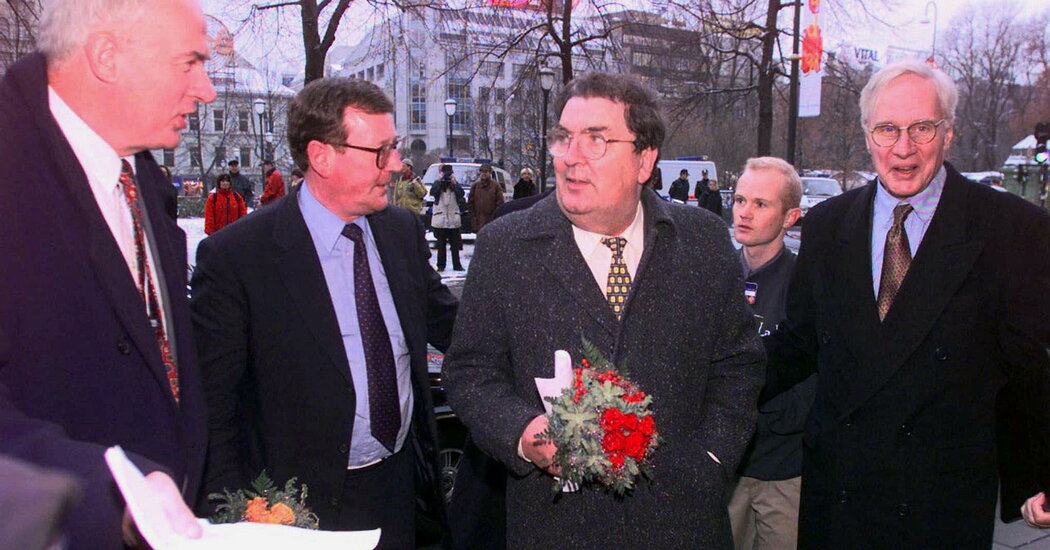 John Hume, Nobel Laureate for Work in Northern Ireland, Dies at 83