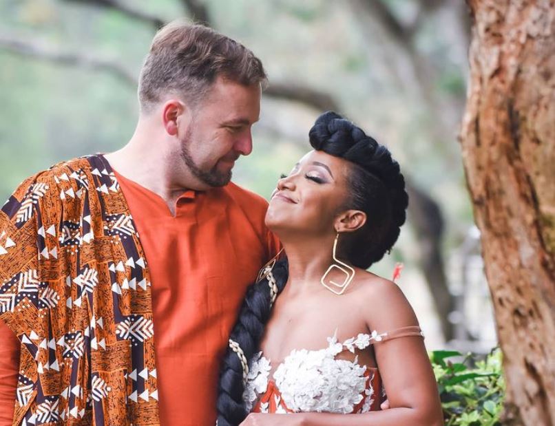 Anita Nderu Pens Emotional Message To Mzungu Hubby To Celebrate His Birthday