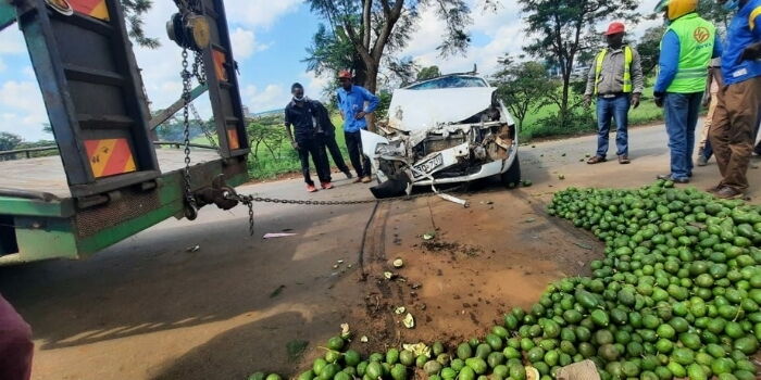 Driver Runs Over Police in Car Chase