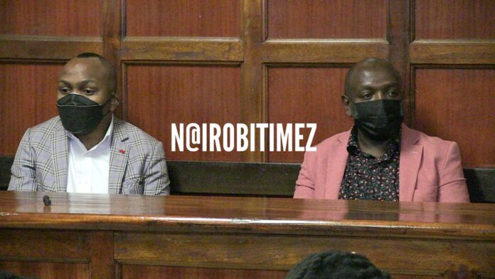 CAR DEALERS DENY STEALING MOTOR FROM CLIENT WORTH SH3.5 MILLION.