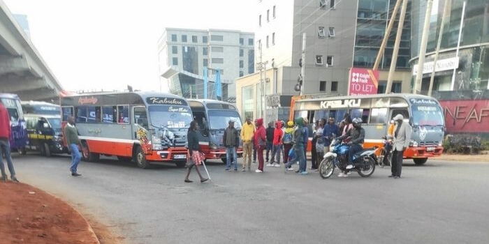 Matatus Block Nairobi Expressway Entrance After Restrictions