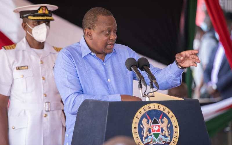 President Uhuru tells off critics as he commissions Lamu Port