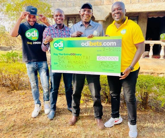 Nakuru Man Wins Odibets Jackpot For The 3rd Time in a Row