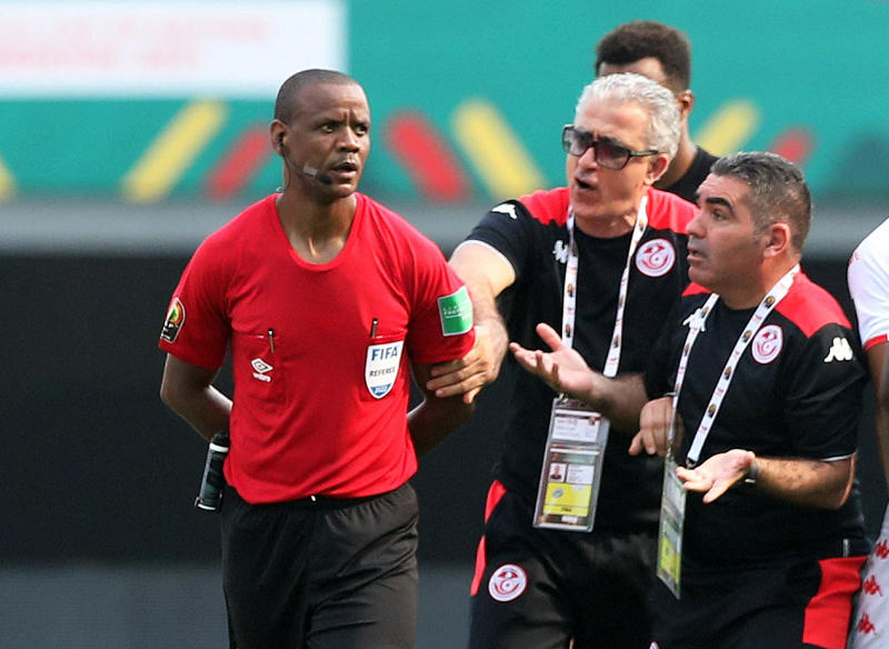 Zambian referee on the spot as Mali beat Tunisia in Afcon tie : The standard Sports