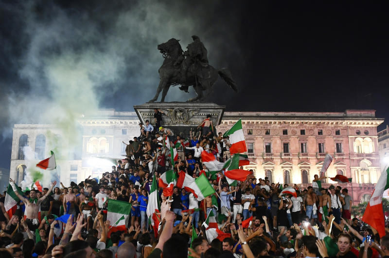 One dead, several injured during Italy Euro 2020 celebrations : The standard Sports