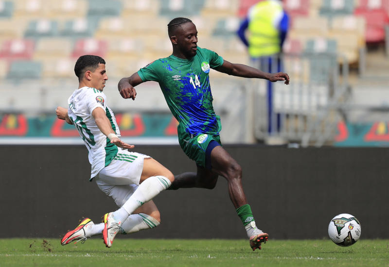 Holders Algeria held to surprise goalless draw by Sierra Leone at Cup of Nations : The standard Sports