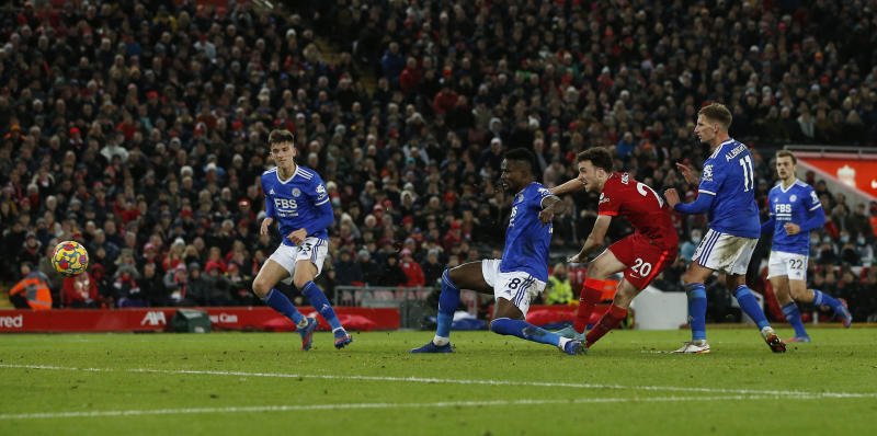 Jota double inspires Liverpool to win over Leicester : The standard Sports