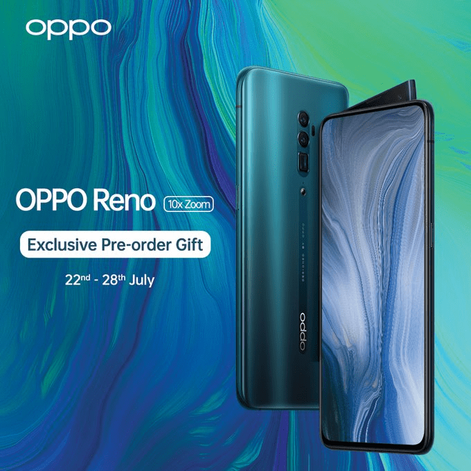 How to preorder Oppo Reno 10x Zoom in Kenya