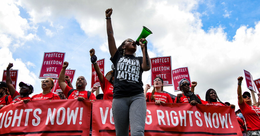 Democrats Brace for a Narrower Path to Challenge New Voting Laws