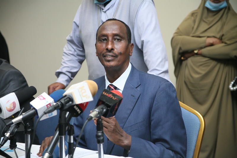 Reinstated Wajir governor asks Treasury to freeze expenditure