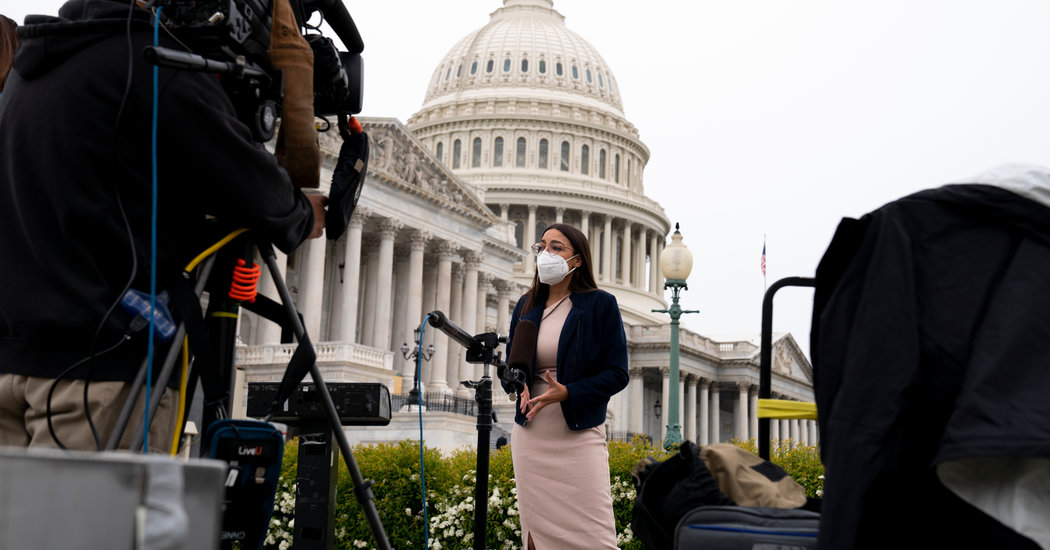 For A.O.C., ‘Existential Crises’ as Her District Becomes the Coronavirus Epicenter