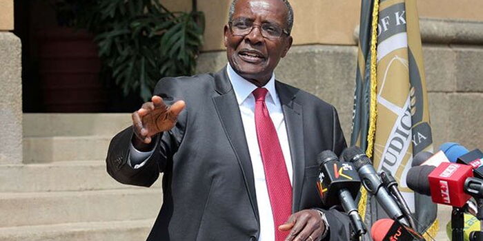 CJ Maraga Wants Higher Retirement Package After MPs Secured Ksh100K Monthly