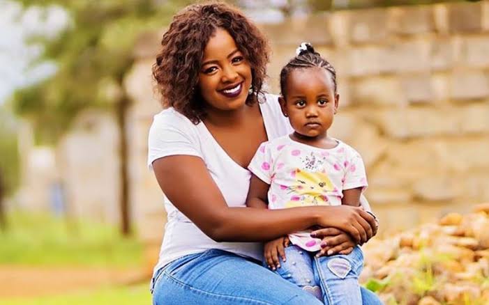 Actress Jackie Matubia unveils grown baby bump, confirms baby number 2 is on the way (Photos)