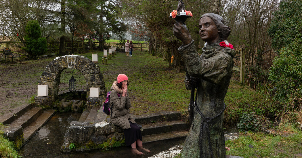 As Ireland’s Church Retreats, the Cult of a Female Saint Thrives
