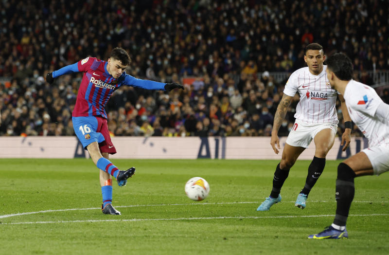 Barca leapfrog Sevilla into second place with Pedri masterpiece : The standard Sports