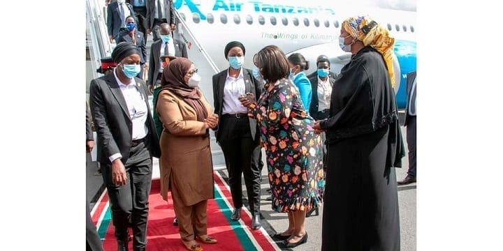 Samia Suluhu Hassan’s All Female Bodyguards