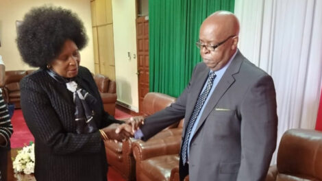 Mary Wambui pays last respects to Mwai Kibaki – Nairobi News