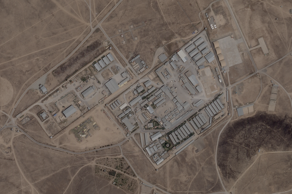 The C.I.A. compound in Kabul, Afghanistan, seen by satellite on Aug. 24.