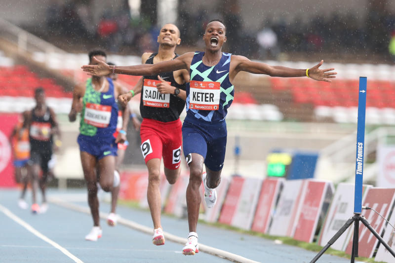 Chespol, Kipyegon shine as El Bakkali denies Kenya victory in 3000m steeplechase : The standard Sports