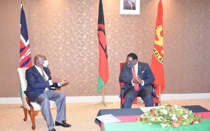 Uhuru pledges to support Malawi president: The Standard
