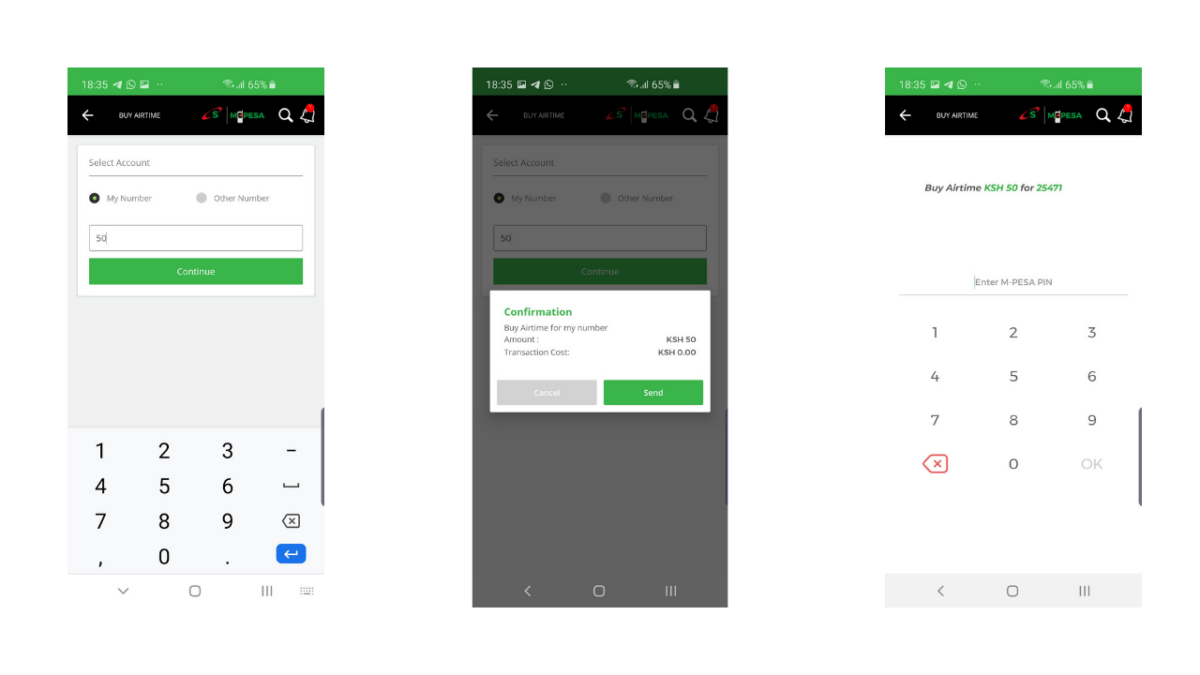mySafaricom now allows you to enter M-Pesa PIN within App