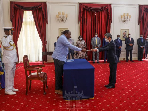 President Kenyatta Receives Credentials From Nine New Envoys » Capital News