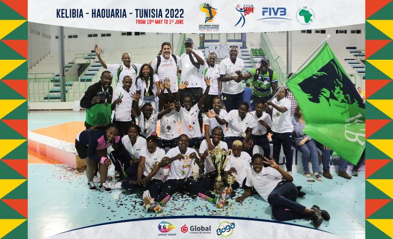 Kenyan volleyball clubs are back on top in Africa : The standard Sports