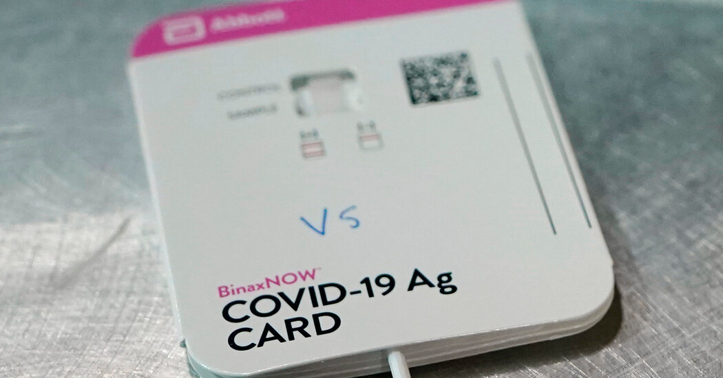 Maker of Popular Covid Test Told Factory to Destroy Inventory