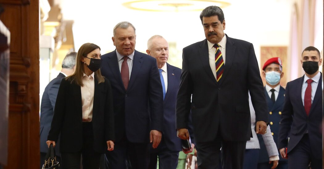 US Officials Travel to Venezuela, a Russia Ally, as the West Isolates Putin