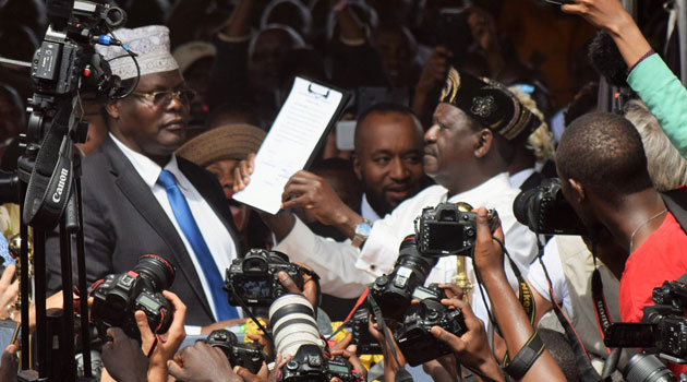 Miguna says does not regret swearing-in Raila and did not break any law » Capital News