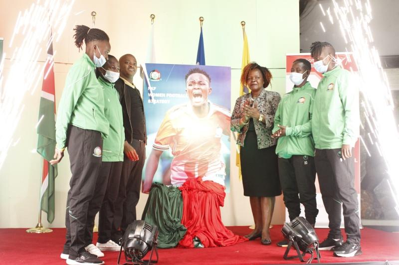 FKF launches strategy for women’s football : The standard Sports