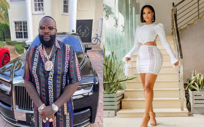 Rick Ross confirms relationship Hamisa Mobetto