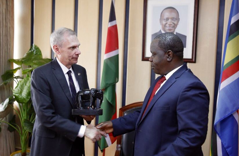 Robert Godec says his Goodbyes to Raila, Ida Odinga, CJ Maraga, CS Matiang'i
