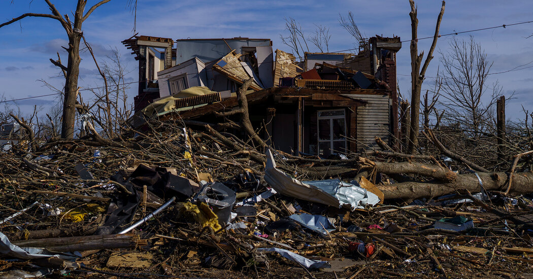 Tornado Death Toll Rises as States Assess Damage: Live Updates