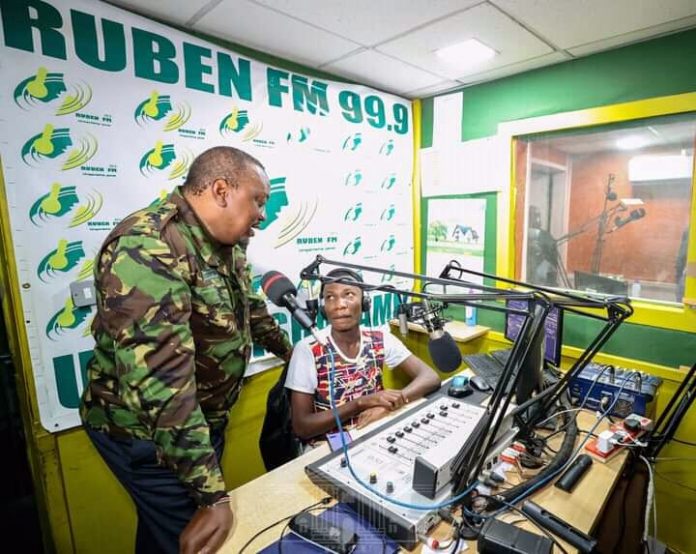 Uhuru Interrupts Live Show With Late Night Radio Station Visit [VIDEO]