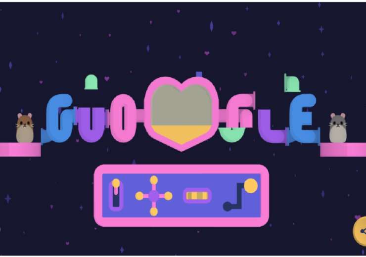 Google Doodle, Valentine's Day, Game, Google doodle game, doodle game, hamster - India Tv