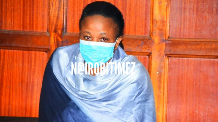WOMAN CHARGED WITH FORGING CERTIFICATES.