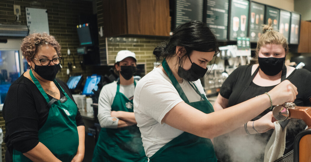 Union election is set for Starbucks workers in Buffalo area.