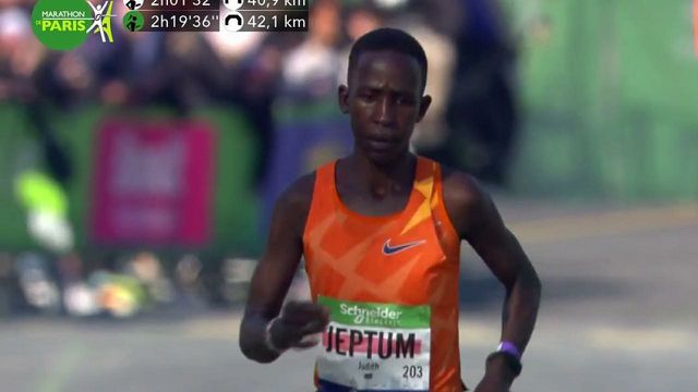 Kenya's Judith Jeptum sets course record in women's race as Ethiopia's Deso Gelmisa wins men's Paris Marathon : The standard Sports