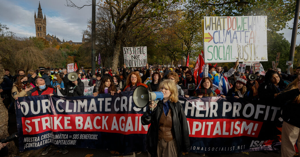 COP26 Climate Change Protests in Glasgow: Live Updates