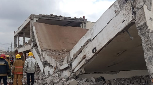 2 die as building collapses on vandals in Kiambu's Ruiru area » Capital News