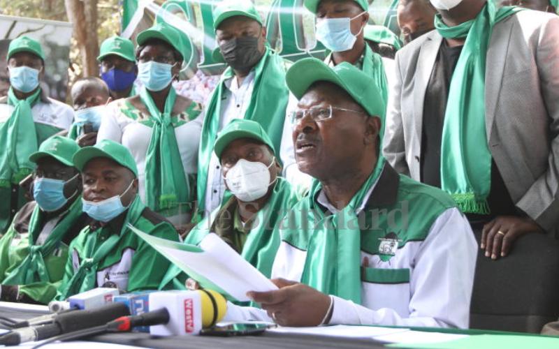 Ford Kenya quits NASA as Moses Wetang'ula calls for funds audit