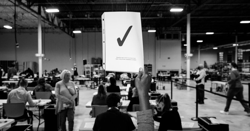 Opinion | Surprise! There’s No Voter Fraud. Again.