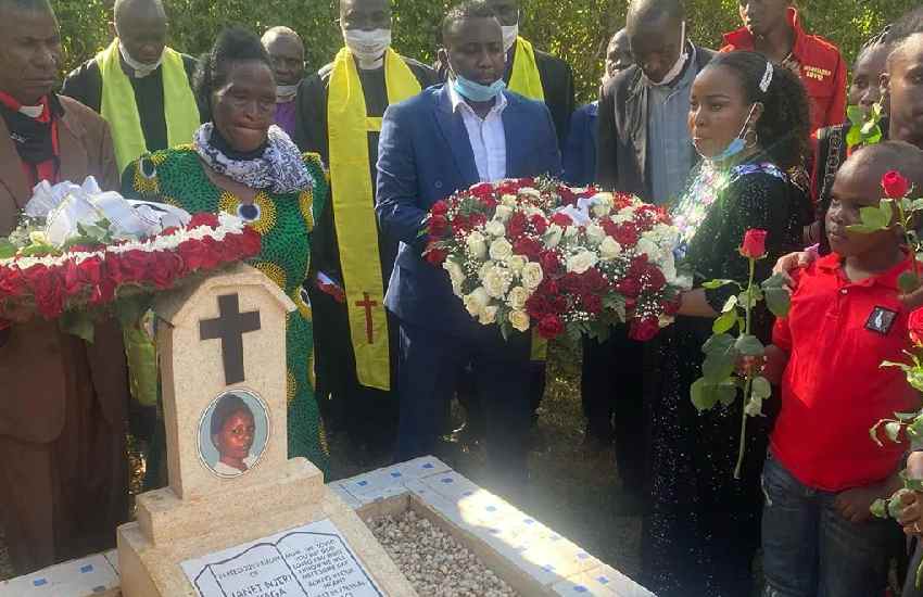 Saumu Mbuvi's moving tribute to her late mother Janet Njeri