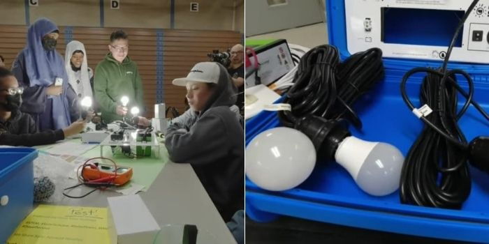 US Teenagers Build Solar Suitcases for Kenyan Villages
