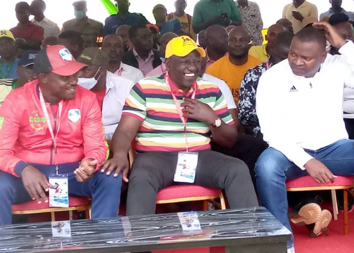 List of MPs, senators who accompanied Ruto to Malala tournament